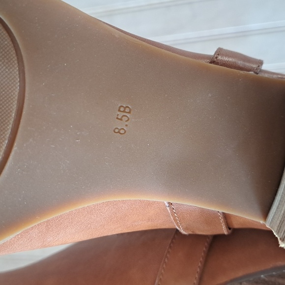 Lauren Ralph Lauren Dylan Suede Leather Mid Heel Boots. Size 8.5 - Picture 9 of 10